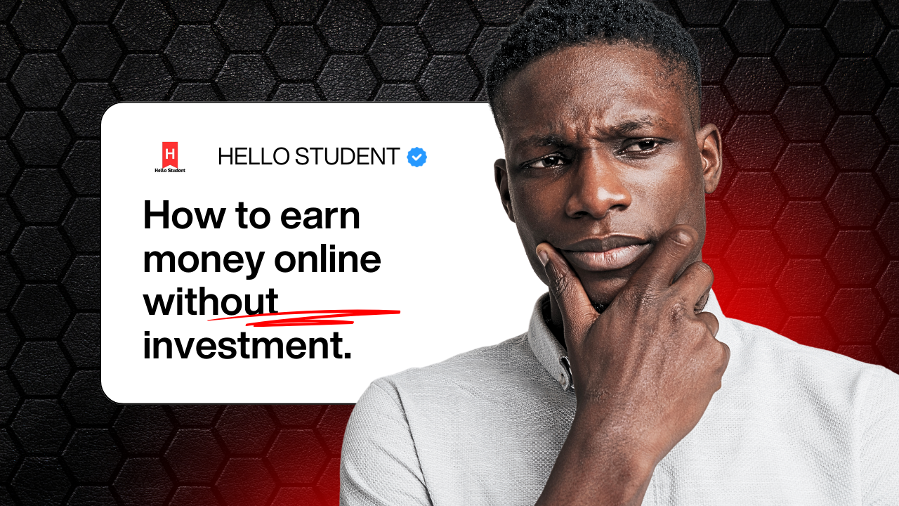 how to earn money online without investment
