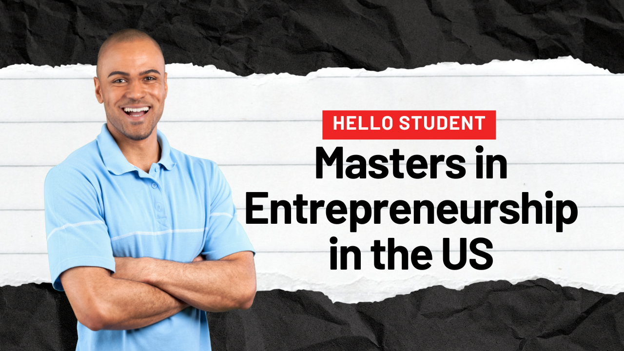 masters in entrepreneurship in the US